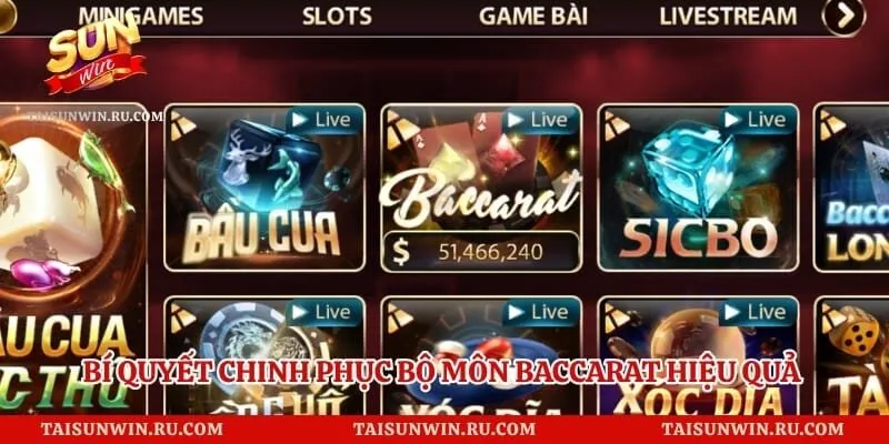 Bí Quyết Chinh Phục Bộ Môn Baccarat Hiệu Quả Cho Tân Thủ