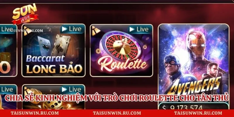 Chia Sẻ Kinh Nghiệm Với Trò Chơi Roulette Cho Tân Thủ