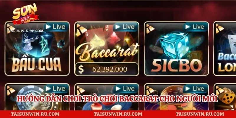 Hướng Dẫn Chơi Trò Chơi Baccarat Cho Người Mới Dễ Hiểu Nhất