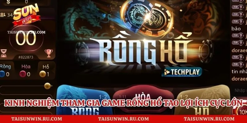 Kinh nghiệm tham gia game Rồng Hổ tạo lợi ích cực lớn