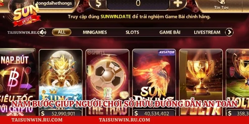 Năm bước giúp người chơi sở hữu đường dẫn an toàn