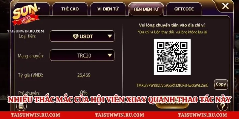 Nhiều thắc mắc của hội viên xoay quanh thao tác này