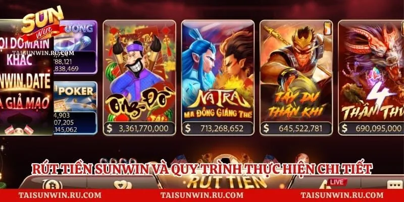 Rút Tiền Sunwin Và Quy Trình Thực Hiện Chi Tiết Cho Hội Viên