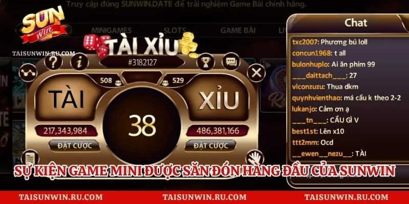 Sự kiện game mini được săn đón hàng đầu của Sunwin