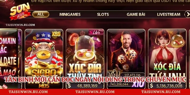 Tân binh mới cần đọc ngay nội dung trong chuyên mục